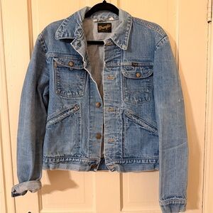 Vintage Wrangler Light Blue Denim Jacket